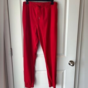 ZYIA lightweight Red Joggers. XL